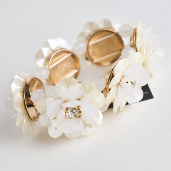 Bracelet White stretch - Picture 2 of 5